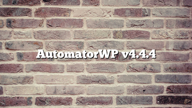 AutomatorWP v4.4.4